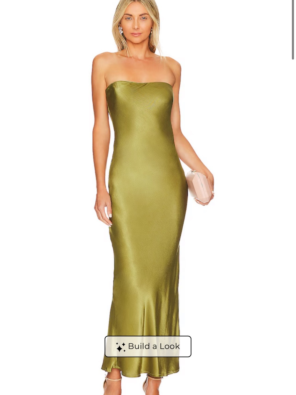 REVOLVE Angel Strapless Midi Dress in Olive
SNDYS